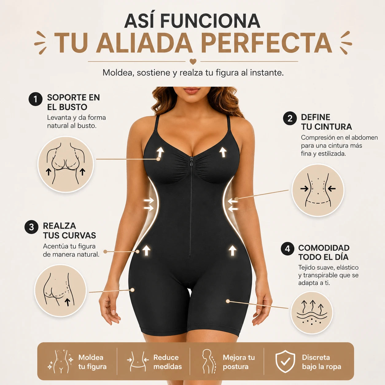 Enterizo Faja Moldeador