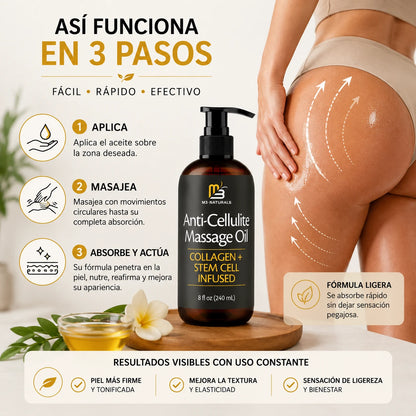 M3naturals Celulitis Oil Massage