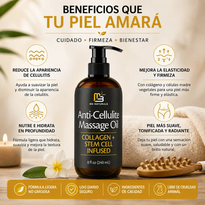 M3naturals Celulitis Oil Massage