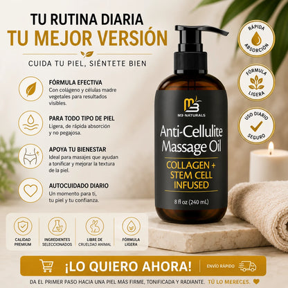 M3naturals Celulitis Oil Massage
