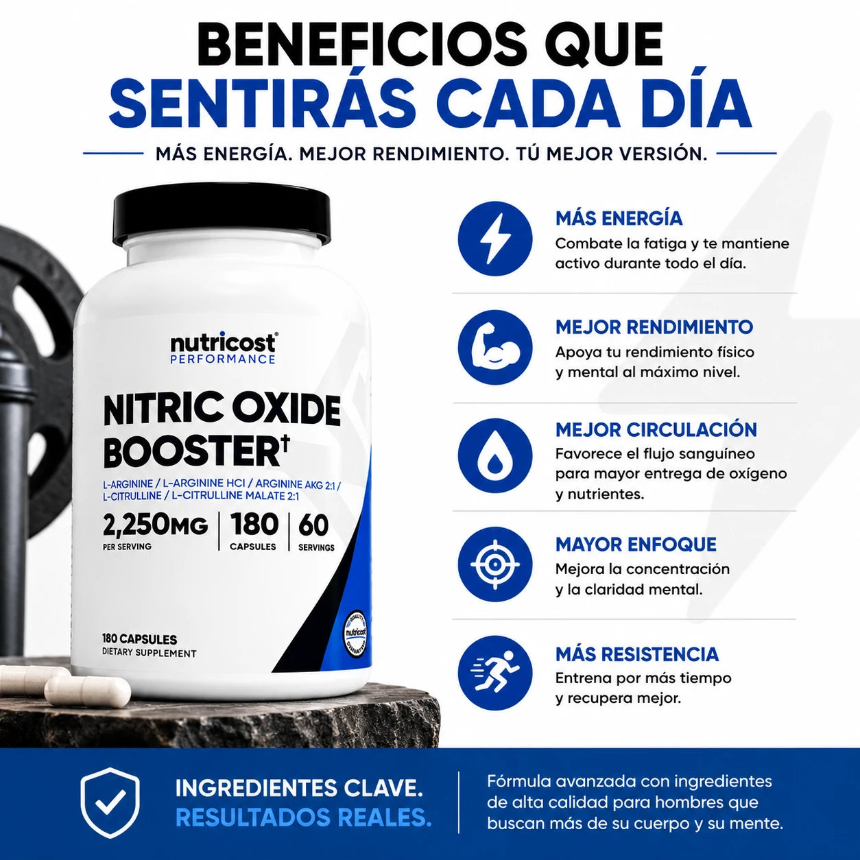 NITRIC OXIDE NUTRICOST