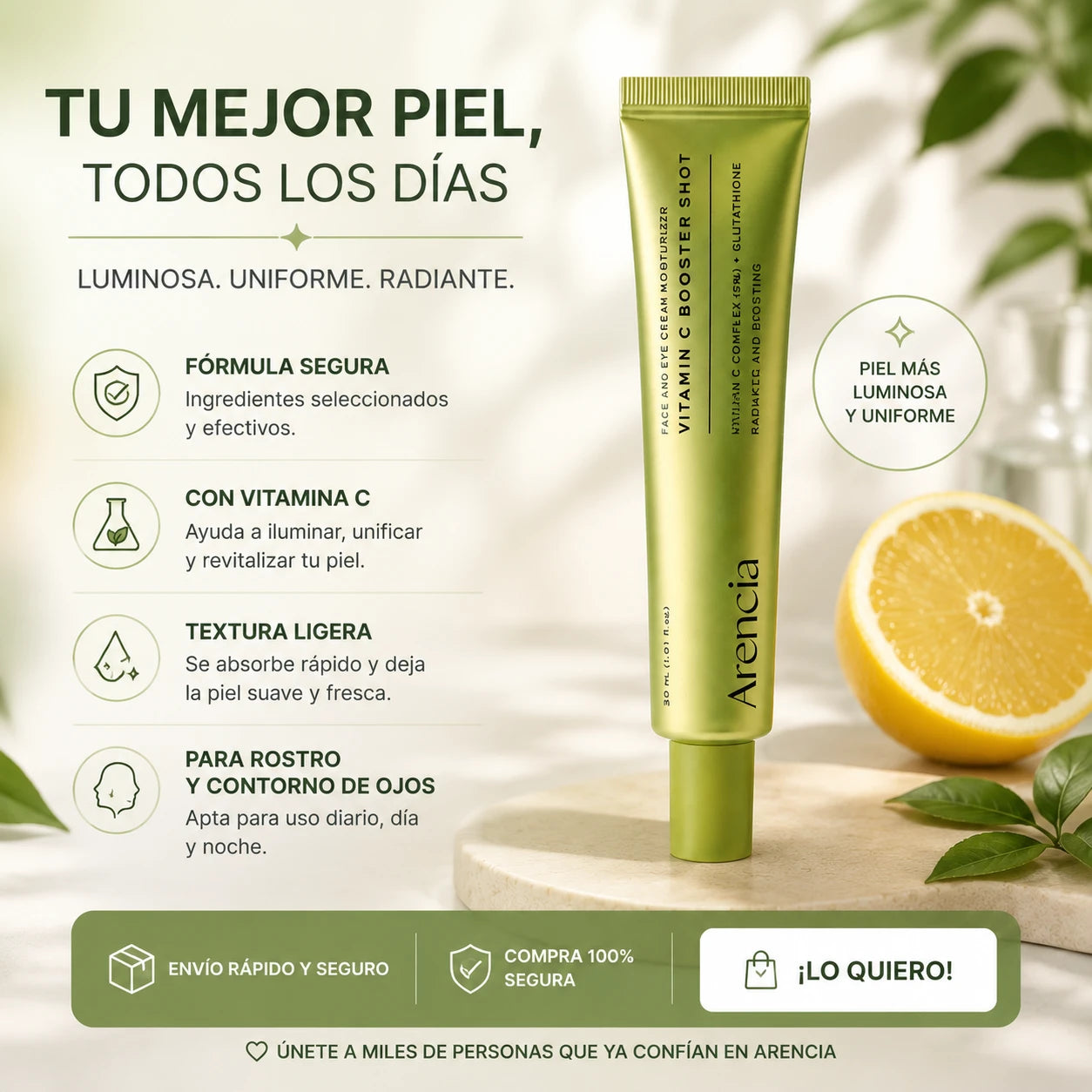 ARENCIA ORIGINAL VITAMINA C BOOSTER SHOT