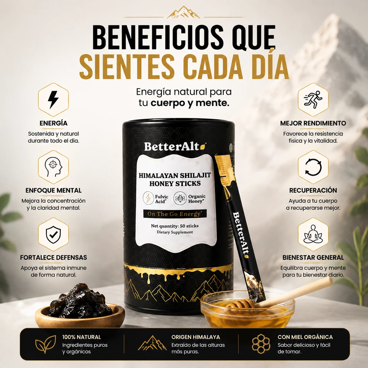 HIMALAYAN SHILAJIT HONEY STICK