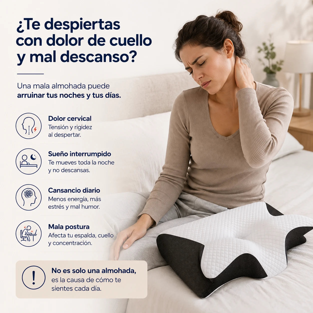 Almohada Cervical
