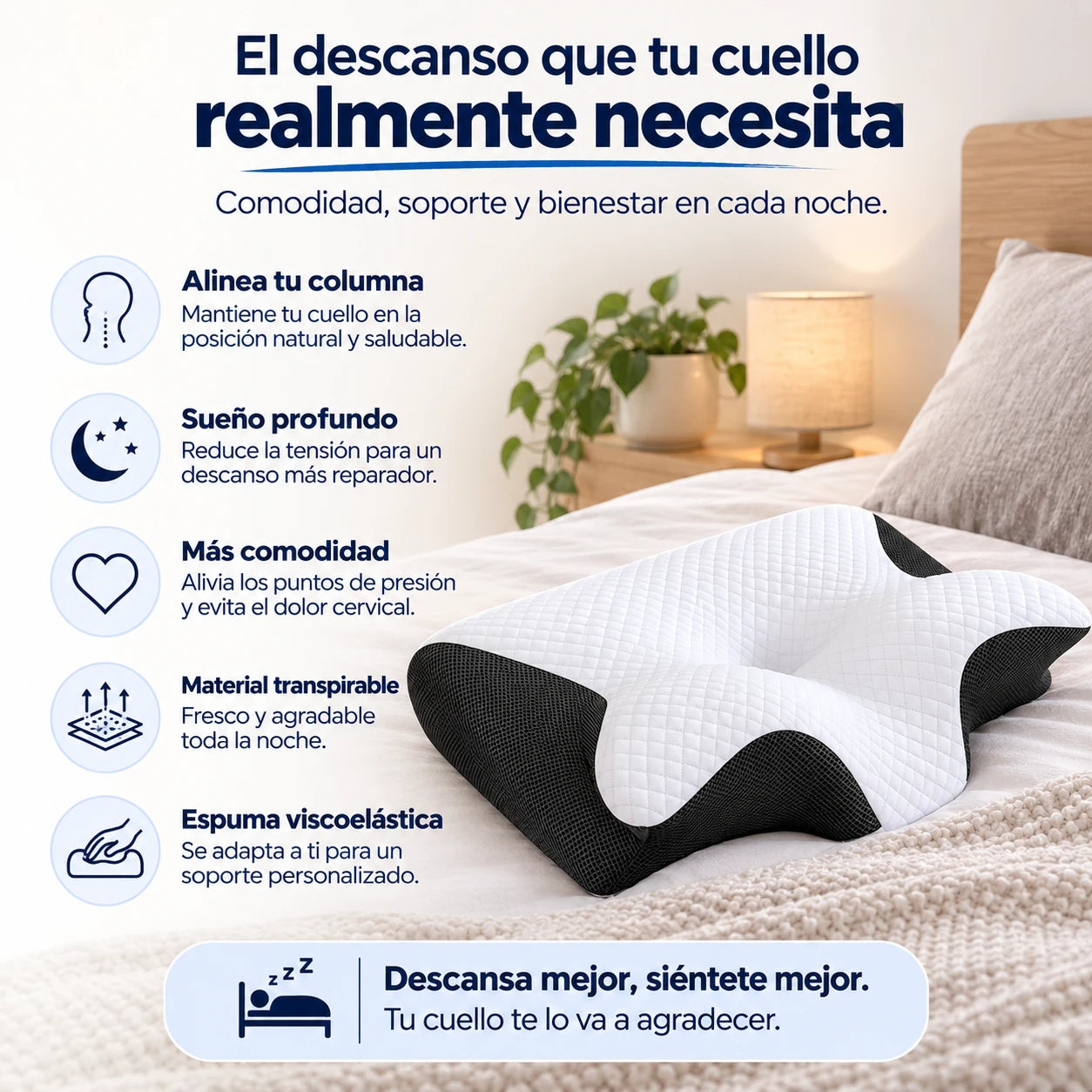 Almohada Cervical